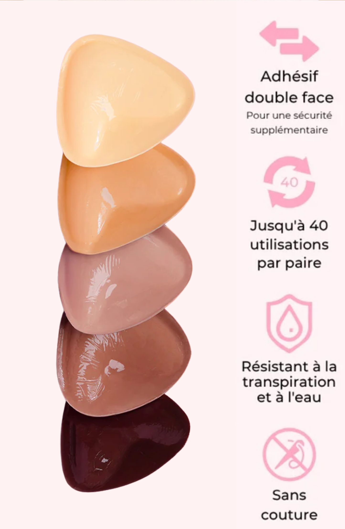 Ultra Push-Up Pads - Pour un décolleté WOW