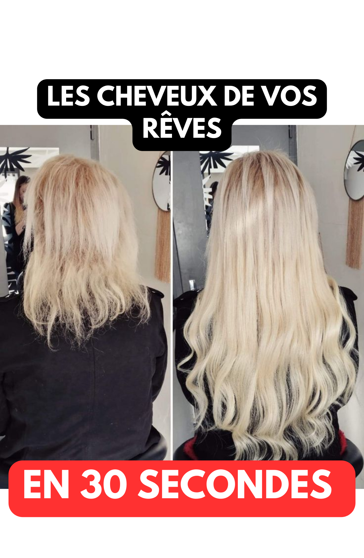Extensions de cheveux naturels - Monobande Halo SWIFT